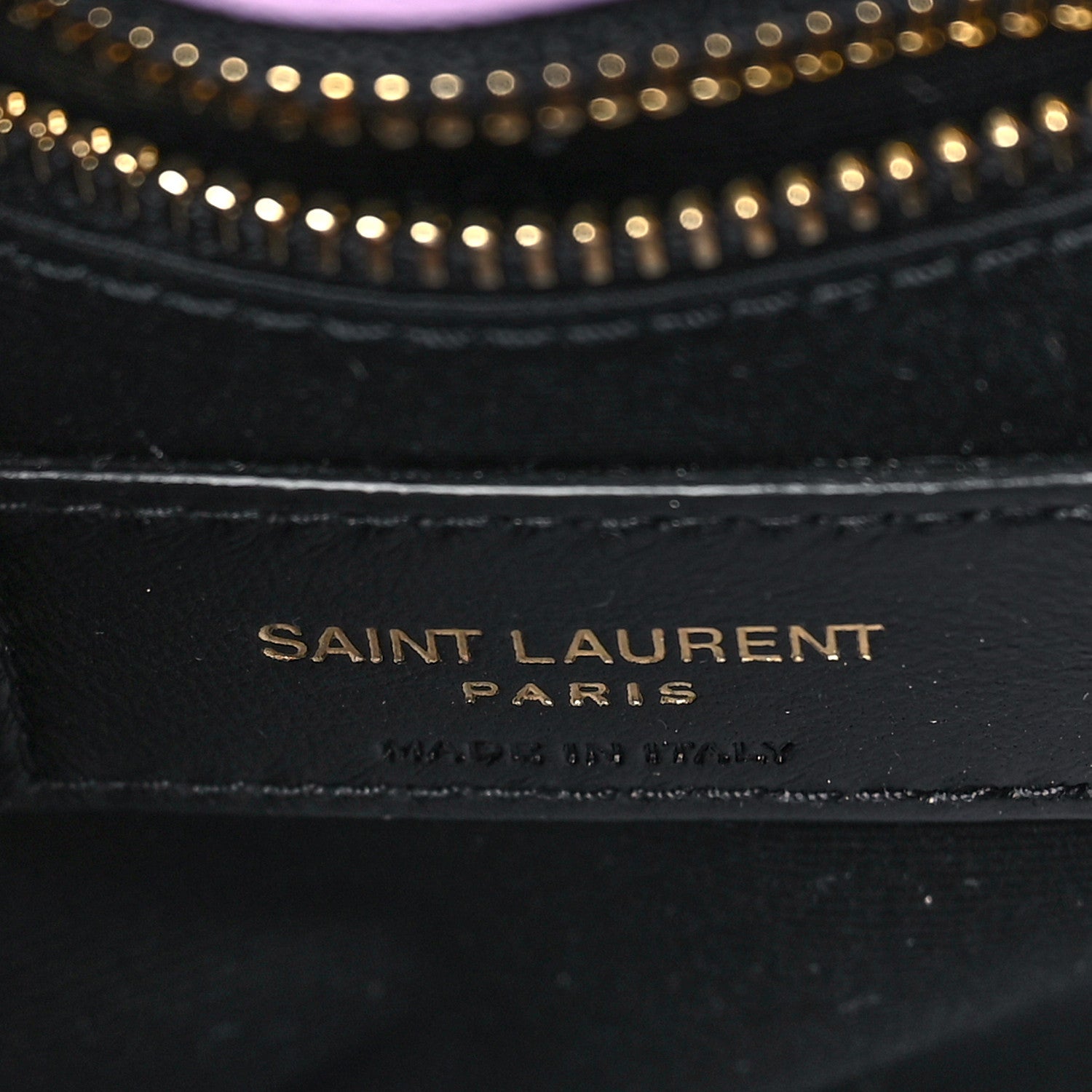Saint Laurent Denim Y Quilted Monogram Toy Loulou Crossbody Bag Bleached Lilac 6 of 10