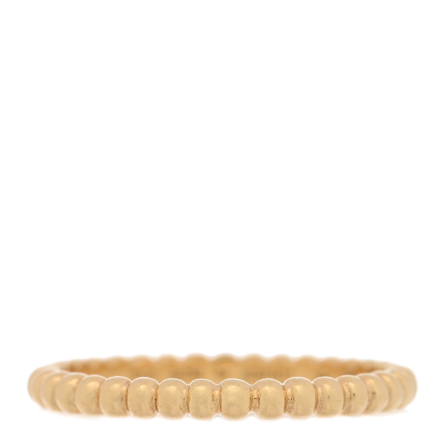 18K Yellow Gold Small Perlee Ring 54 7