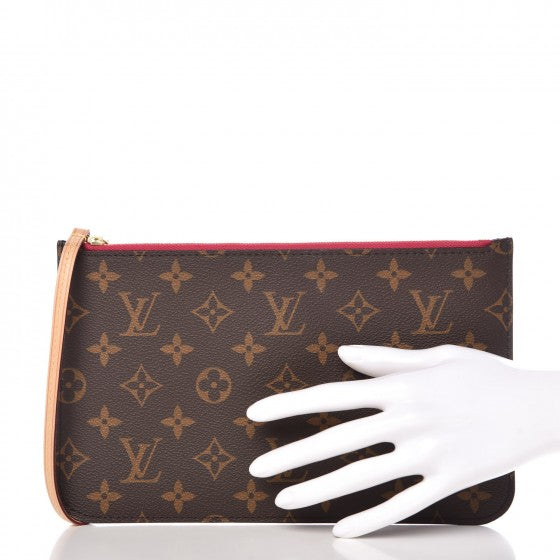Monogram Neverfull MM GM Pochette Pivoine