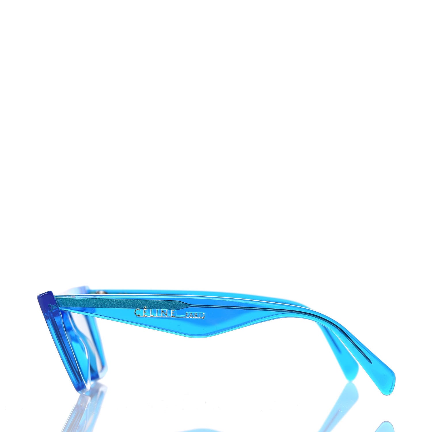 Celine Edge Sunglasses CL 41468/S Blue 3 of 6