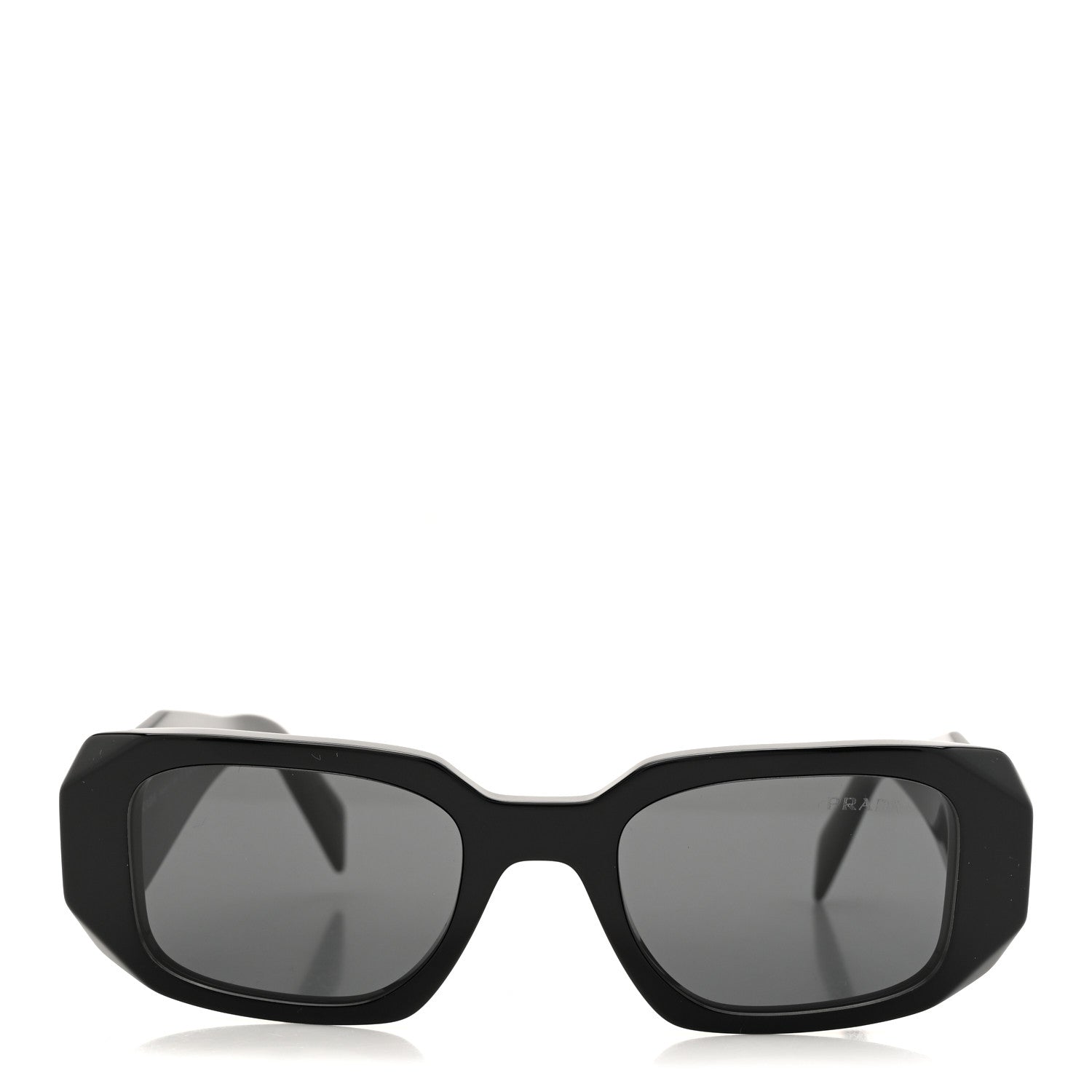 Prada Acetate Symbole Sunglasses SPR 17W Black 2 of 8