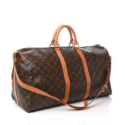 Louis Vuitton Monogram Keepall Bandouliere 55 2 of 11