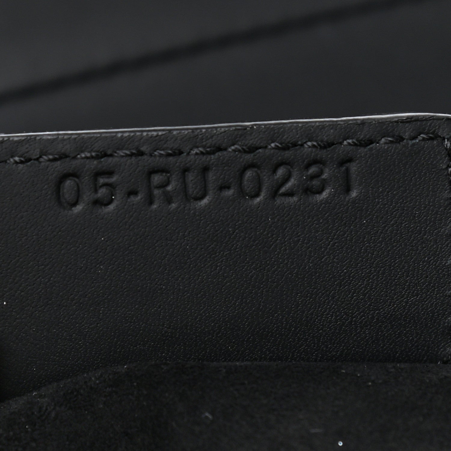 Christian Dior Ultra Matte Calfskin Saddle Bag Black 7 of 9