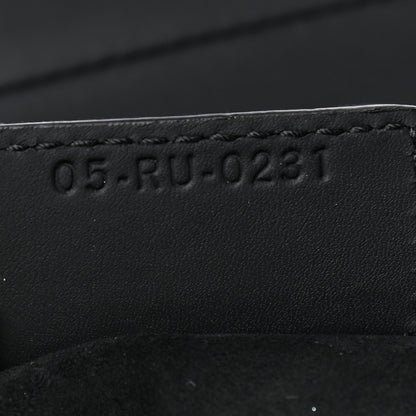 Christian Dior Ultra Matte Calfskin Saddle Bag Black 7 of 9