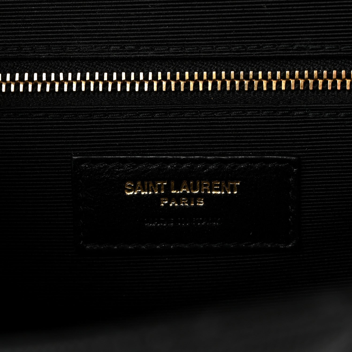 Saint Laurent Grain De Poudre Textured Mixed Matelasse Large Triquilt Monogram Satchel Black 6 of 10