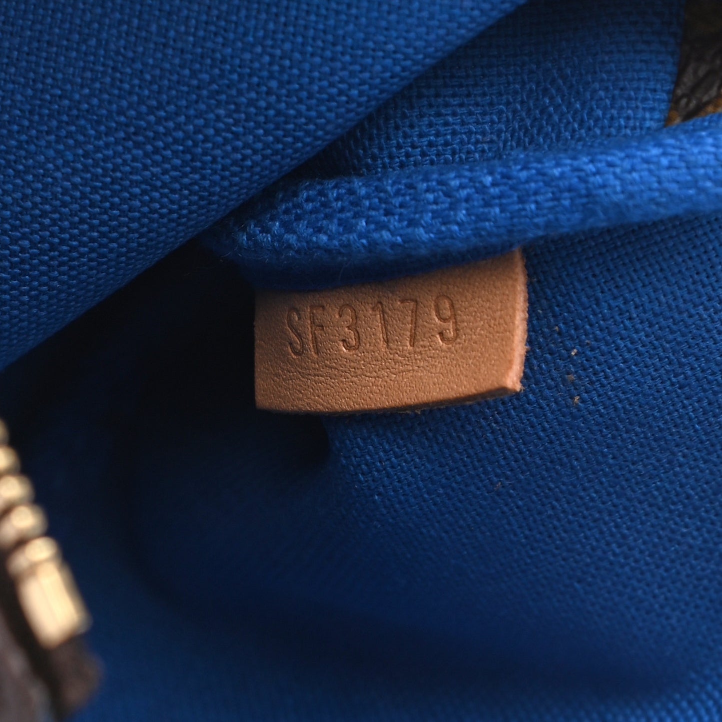 Monogram 2019 Christmas Animation Mini Venice Pochette Accessories Blue