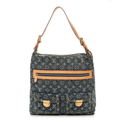 Louis Vuitton Denim Baggy GM Blue 1 of 14