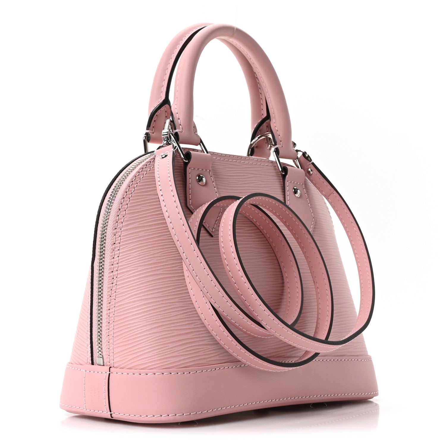 Louis Vuitton Epi Alma BB Rose Ballerine 3 of 9