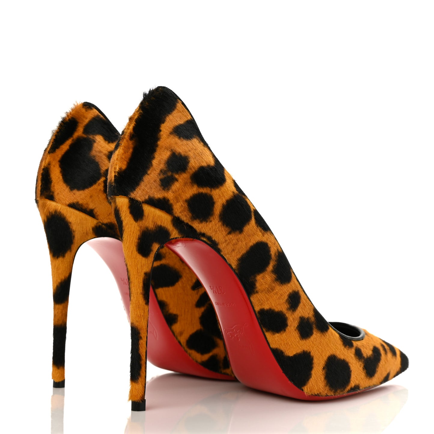 Calf Hair Leopard Kate 100 Pumps 37.5 Spicy