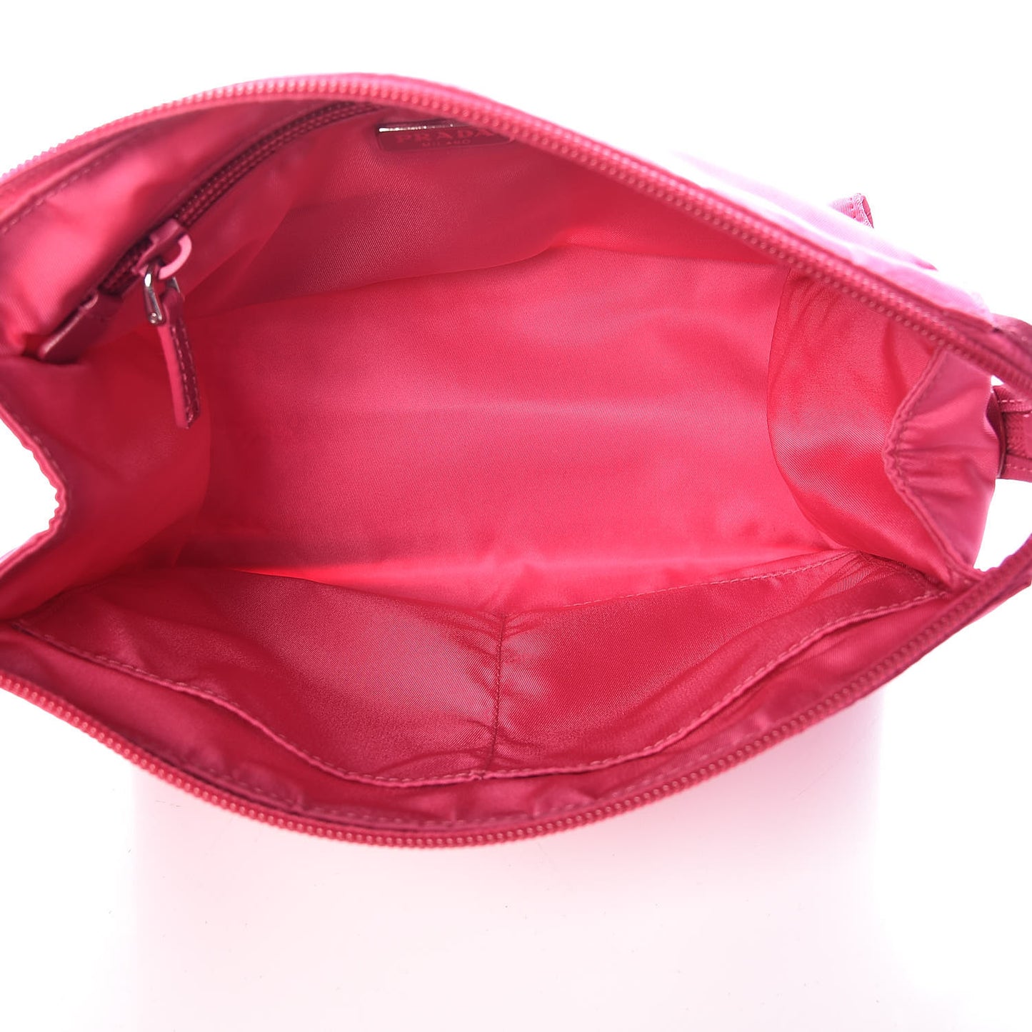 Nylon Vela Cosmetic Pouch Fuxia