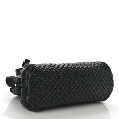 Bottega Veneta Nappa Intreccio Mini Padded Handle Bag Black 4 of 9