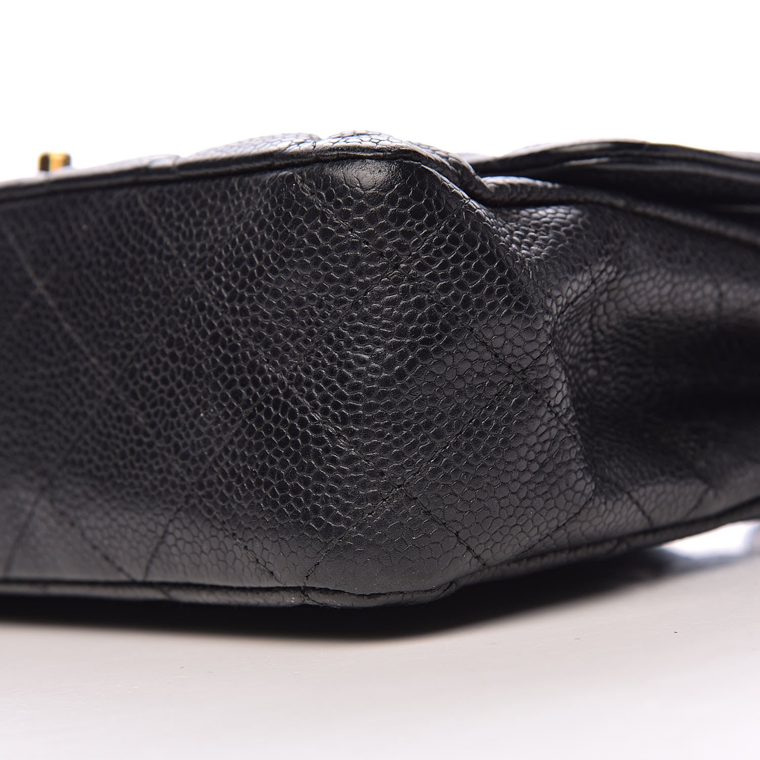 Chanel Caviar Quilted Medium Double Flap Black 9 of 13
