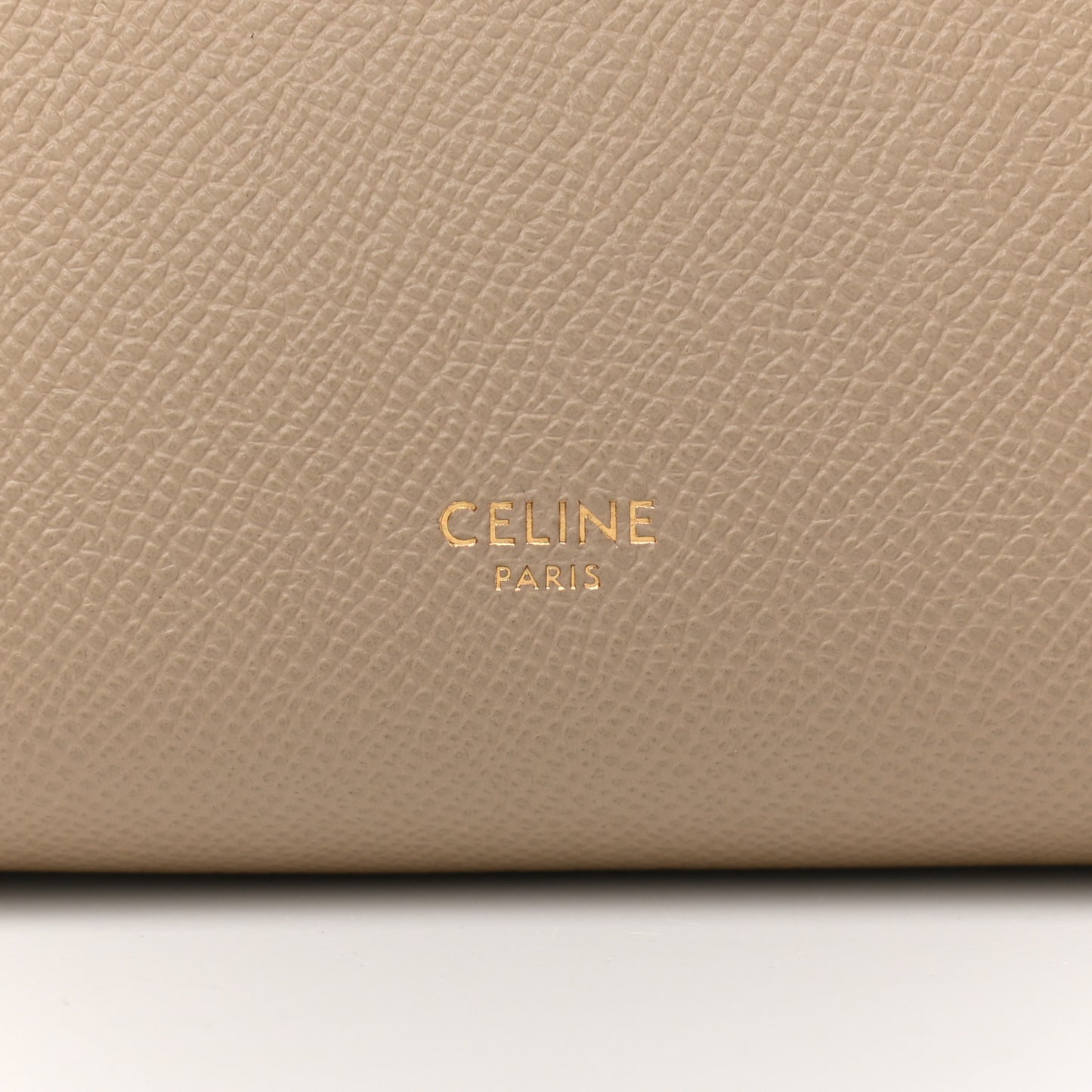 Grained Calfskin Nano Belt Bag Light Taupe