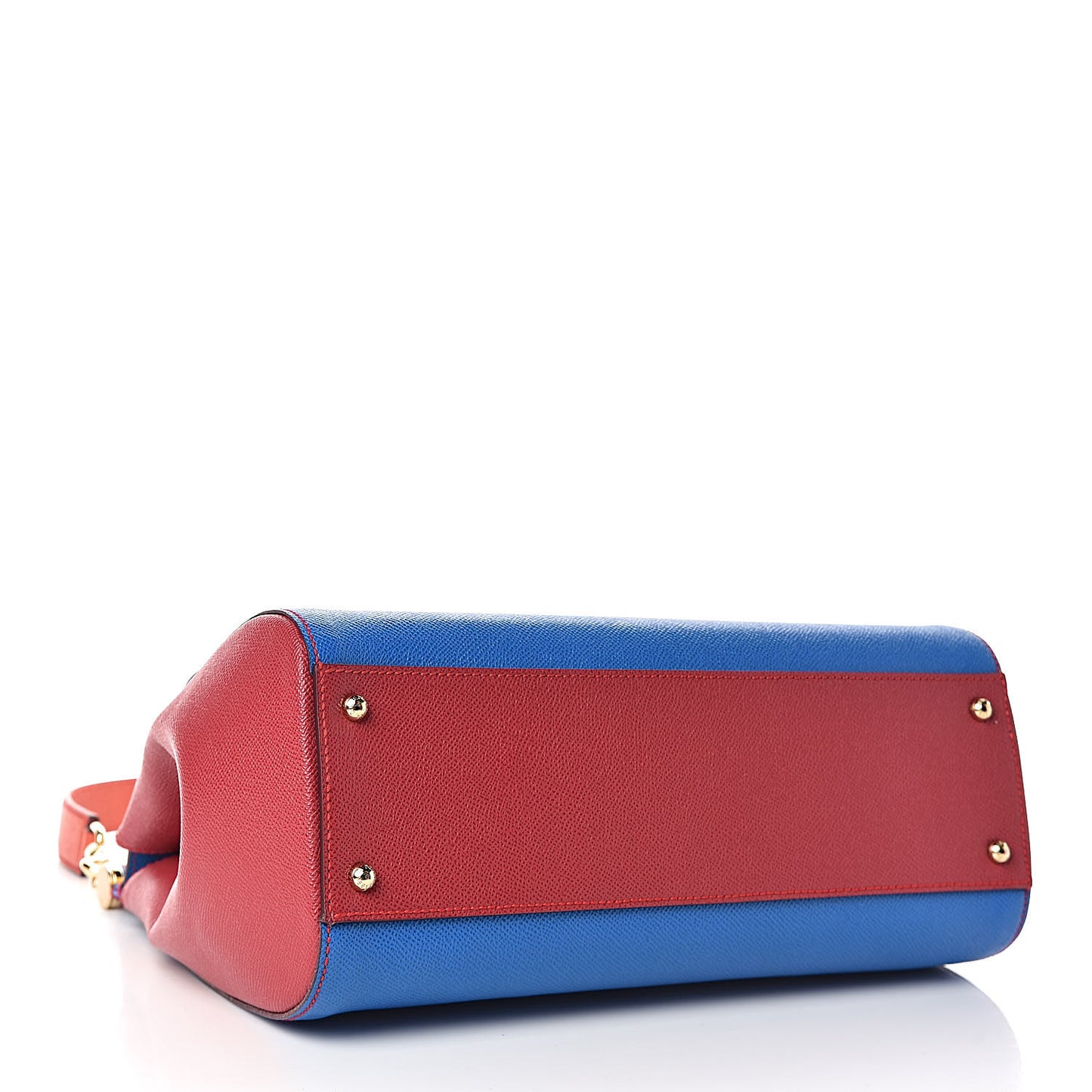 Dauphine Tri-Color Large Miss Sicily Satchel Multicolor