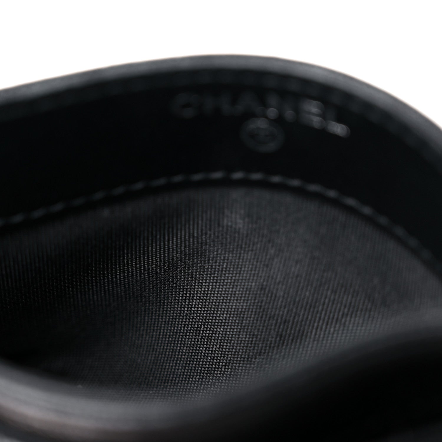 Chanel Caviar Quilted Boy Card Holder Black 9 of 16