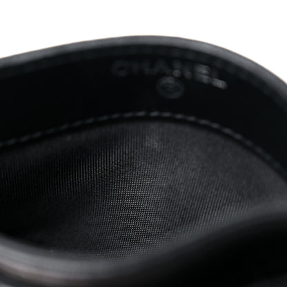 Chanel Caviar Quilted Boy Card Holder Black 9 of 16