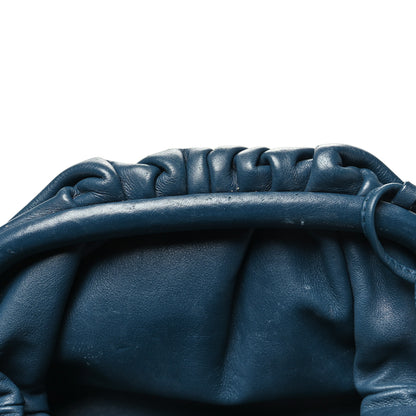 Bottega Veneta Butter Calfskin The Mini Pouch Deep Blue 10 of 11