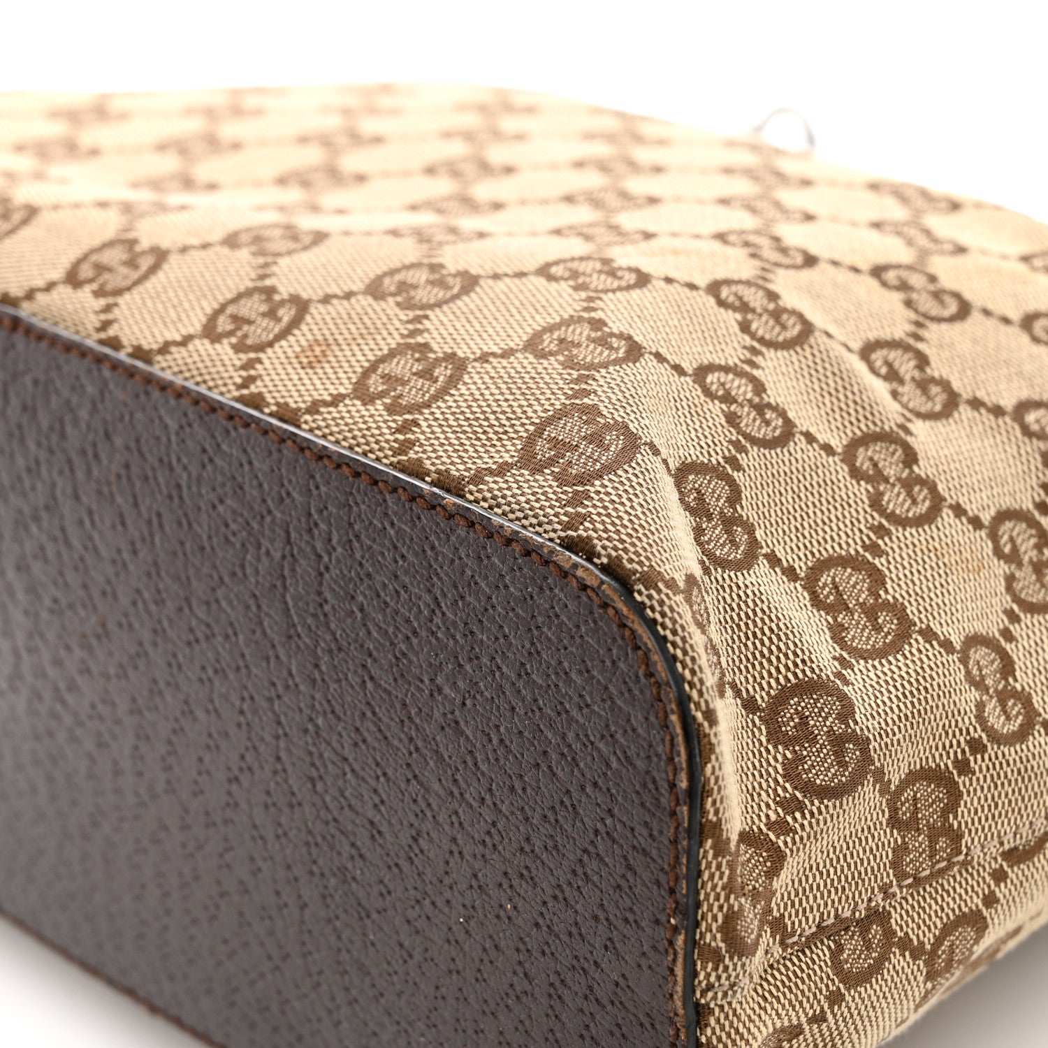 Gucci Monogram Shoulder Bag Dark Brown 14 of 15