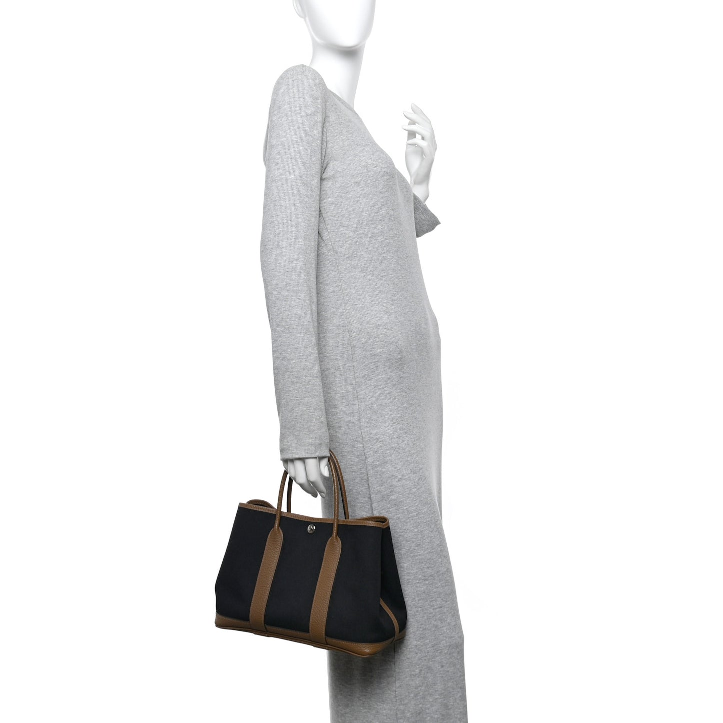 Toile Militaire Vache Country Garden Party Tote 30 Black Bleu Marine Beige Weimar