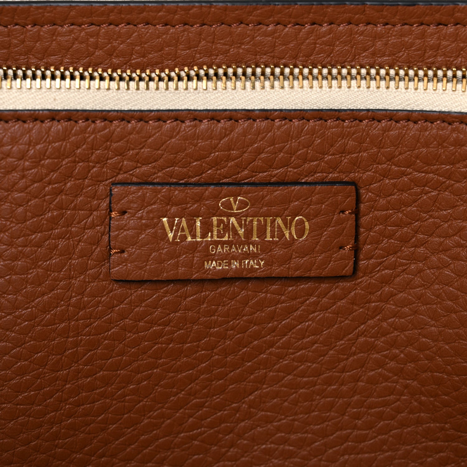 Valentino Garavani Raffia Calfskin Rockstud Summer Tote Multicolor 6 of 10