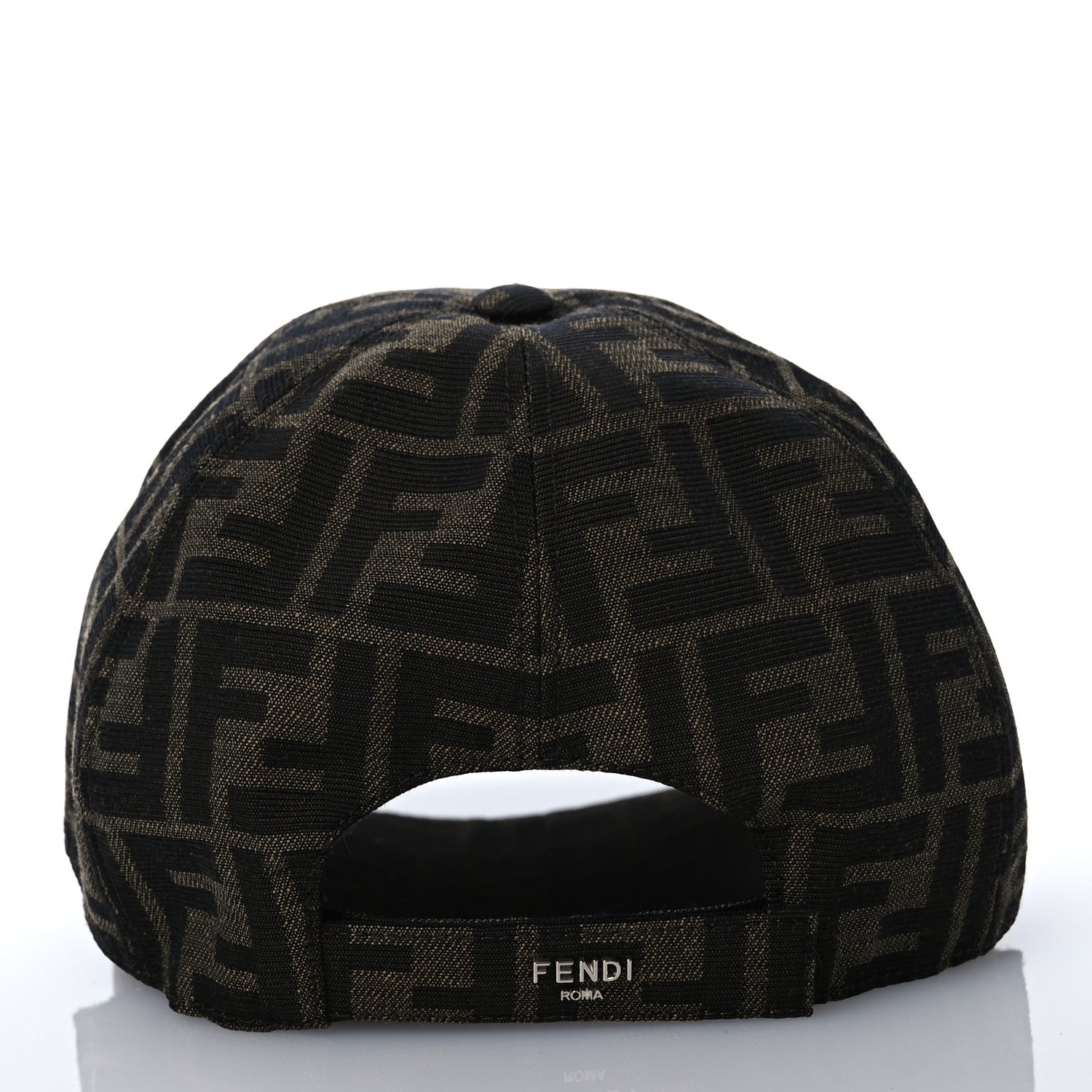 Fendi Canvas FF Reloaded Baseball Hat Tobacco Tobacco Dark Brown 6 of 8