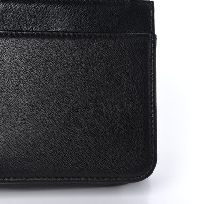 Chanel Sheepskin Quilted Mademoiselle Vintage Wallet On Chain WOC Black 12 of 17