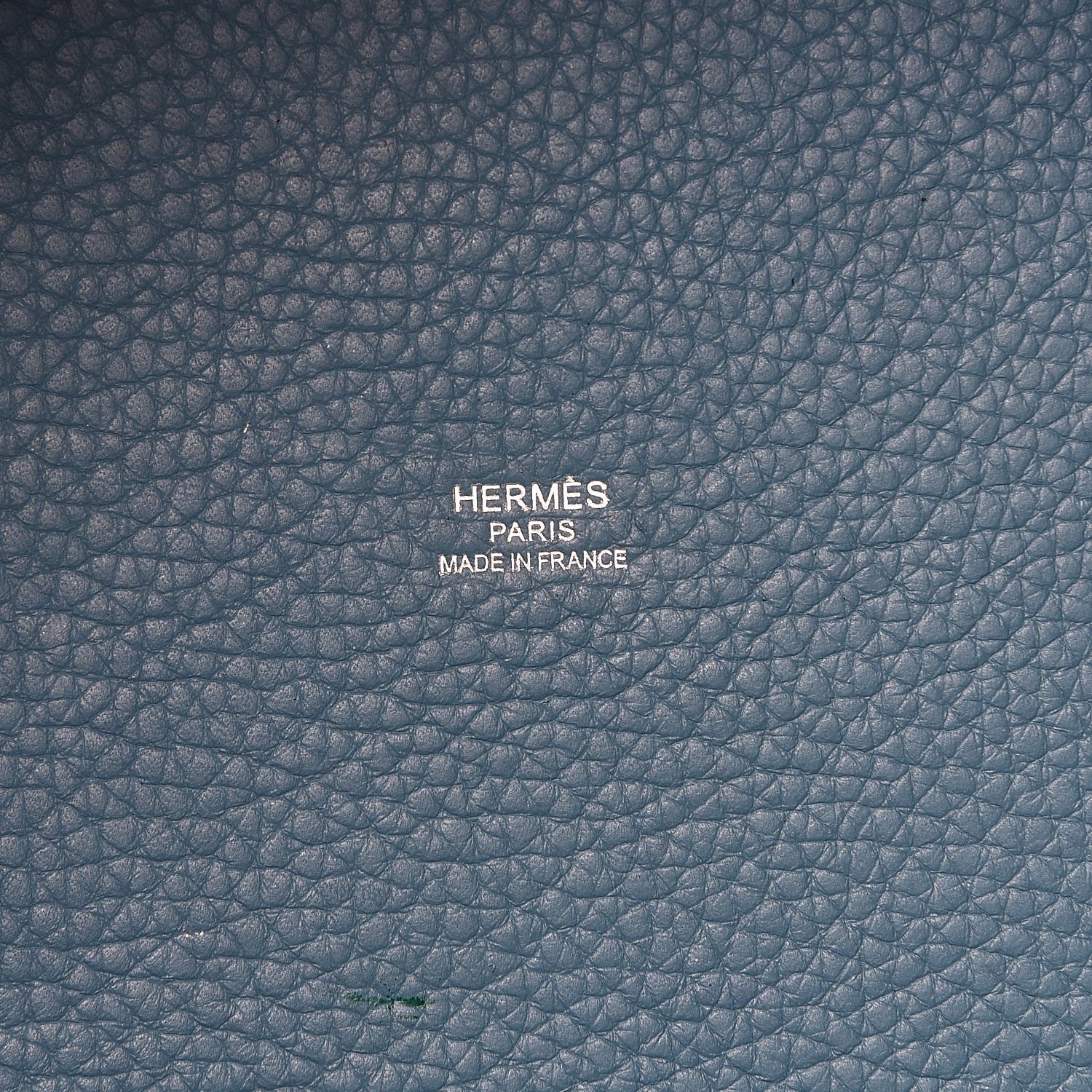 Hermes Taurillon Clemence Picotin Lock 22 MM Blue Jean 6 of 7
