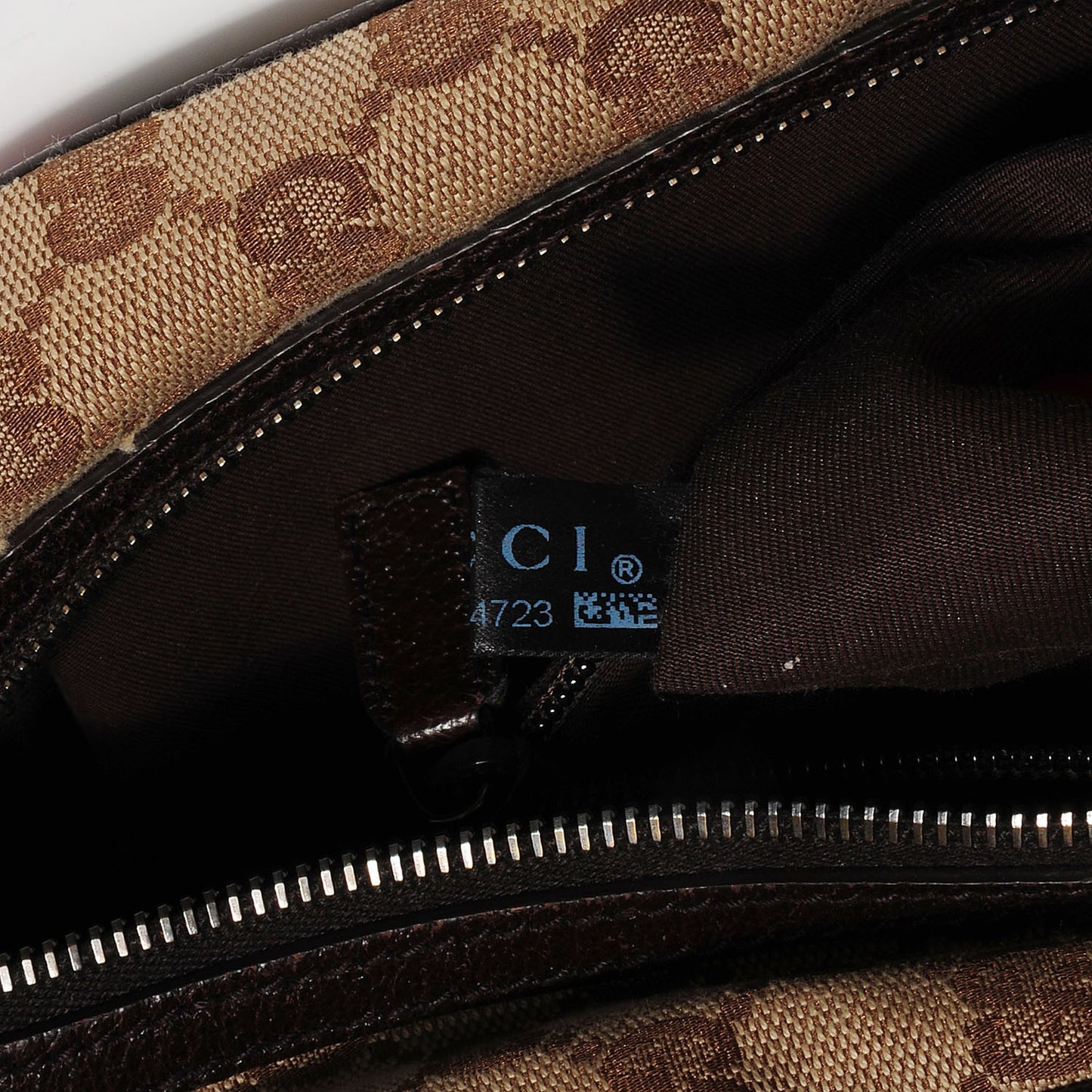 Monogram Web Carry On Tote Dark Brown
