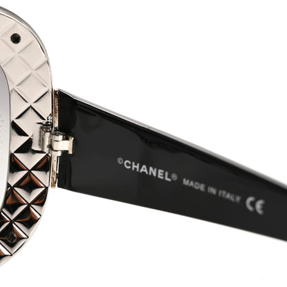 Chanel Quilted CC Sunglasses 4159 Black 7 of 10