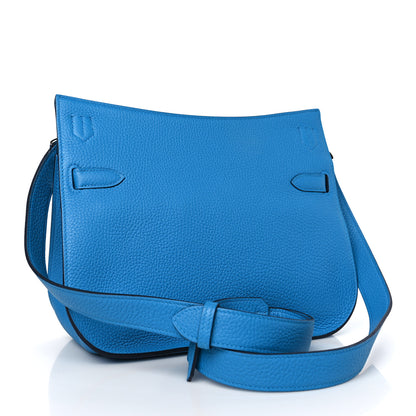 Hermes Taurillon Clemence Jypsiere 28 Bleu Frida 4 of 10