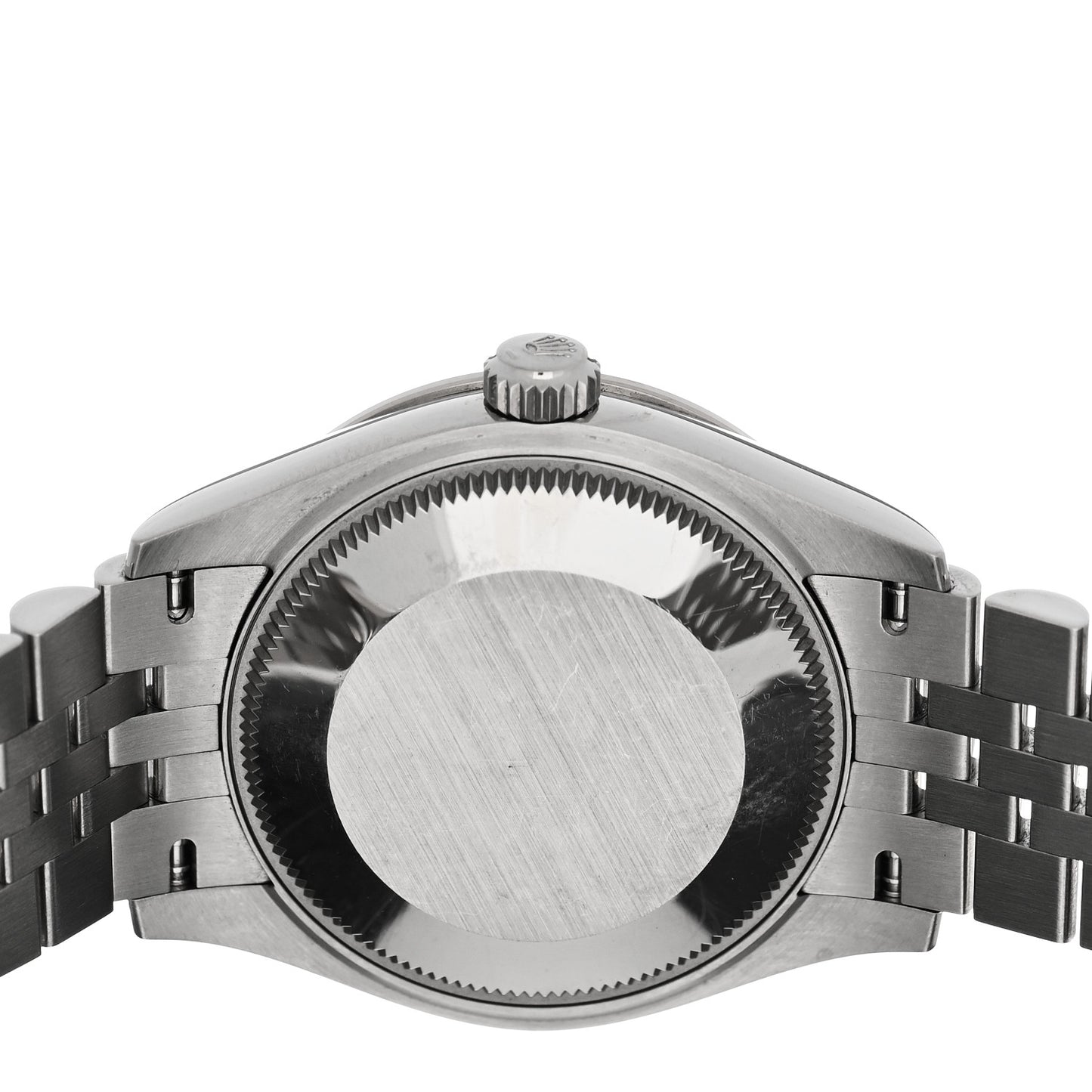 Stainless Steel 18K White Gold Diamond Bezel 31mm Oyster Perpetual Datejust Watch Silver 278384RBR