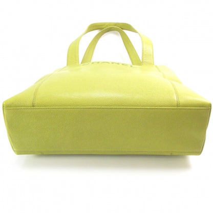 Chanel Vintage Caviar Tote Peridot Green 4 of 10