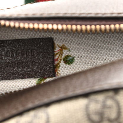 Gucci GG Supreme Monogram Web Neo Vintage Shoulder Bag Beige New Acero Crop 7 of 10