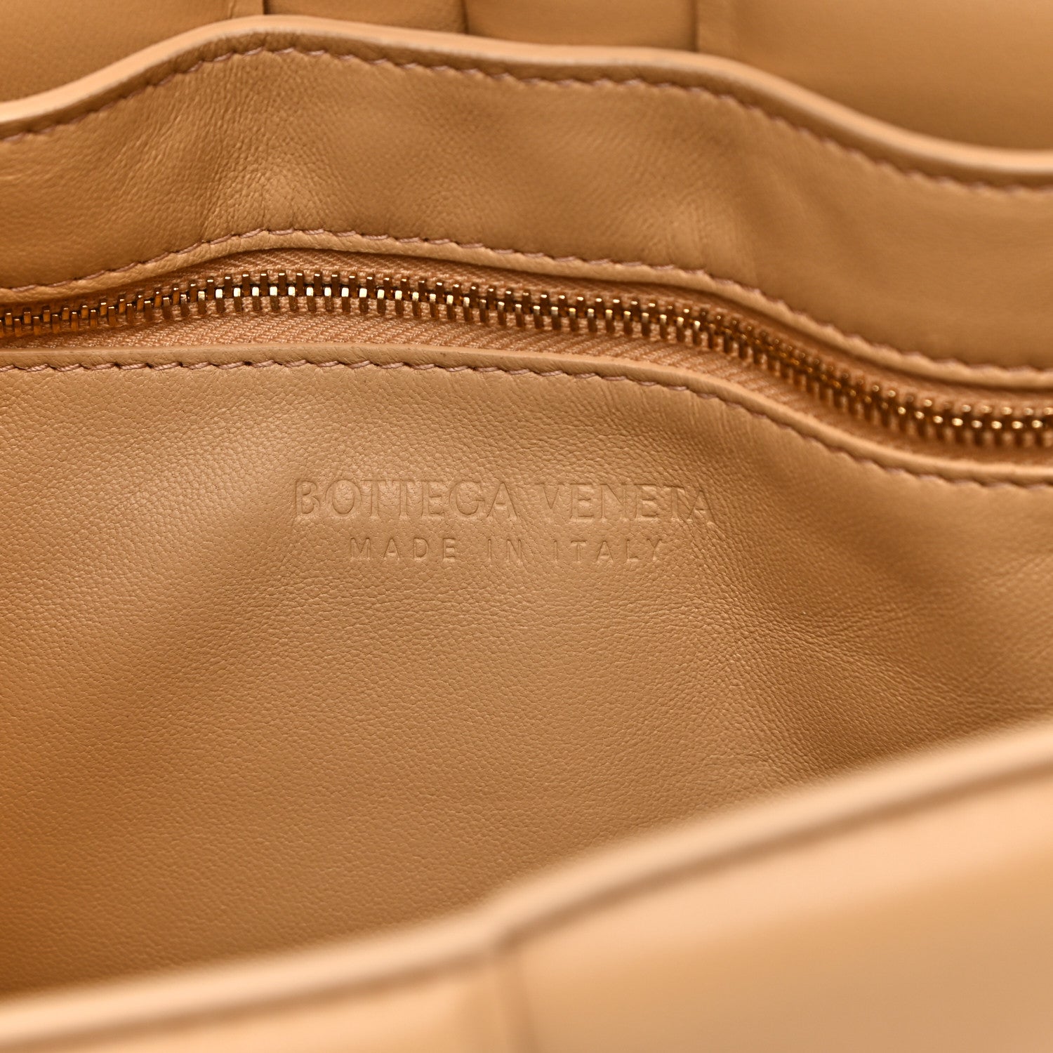 Bottega Veneta Nappa Maxi Intreccio Padded Cassette Crossbody Bag Almond 6 of 10