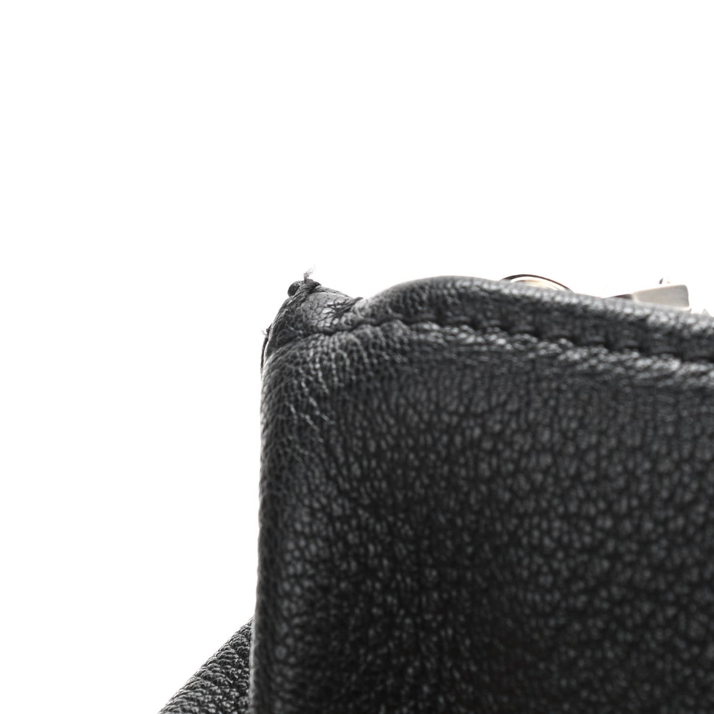 Sugar Goatskin Mini Pandora Black