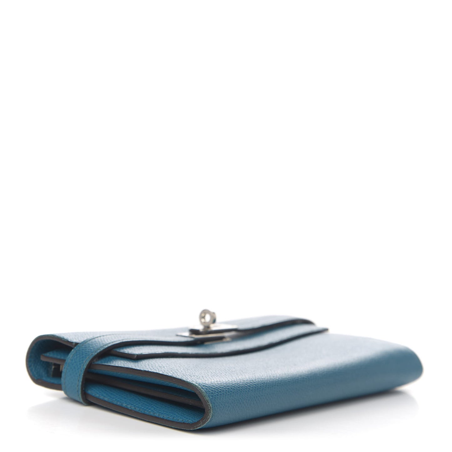 Epsom Kelly Longue Wallet Bleu Izmir