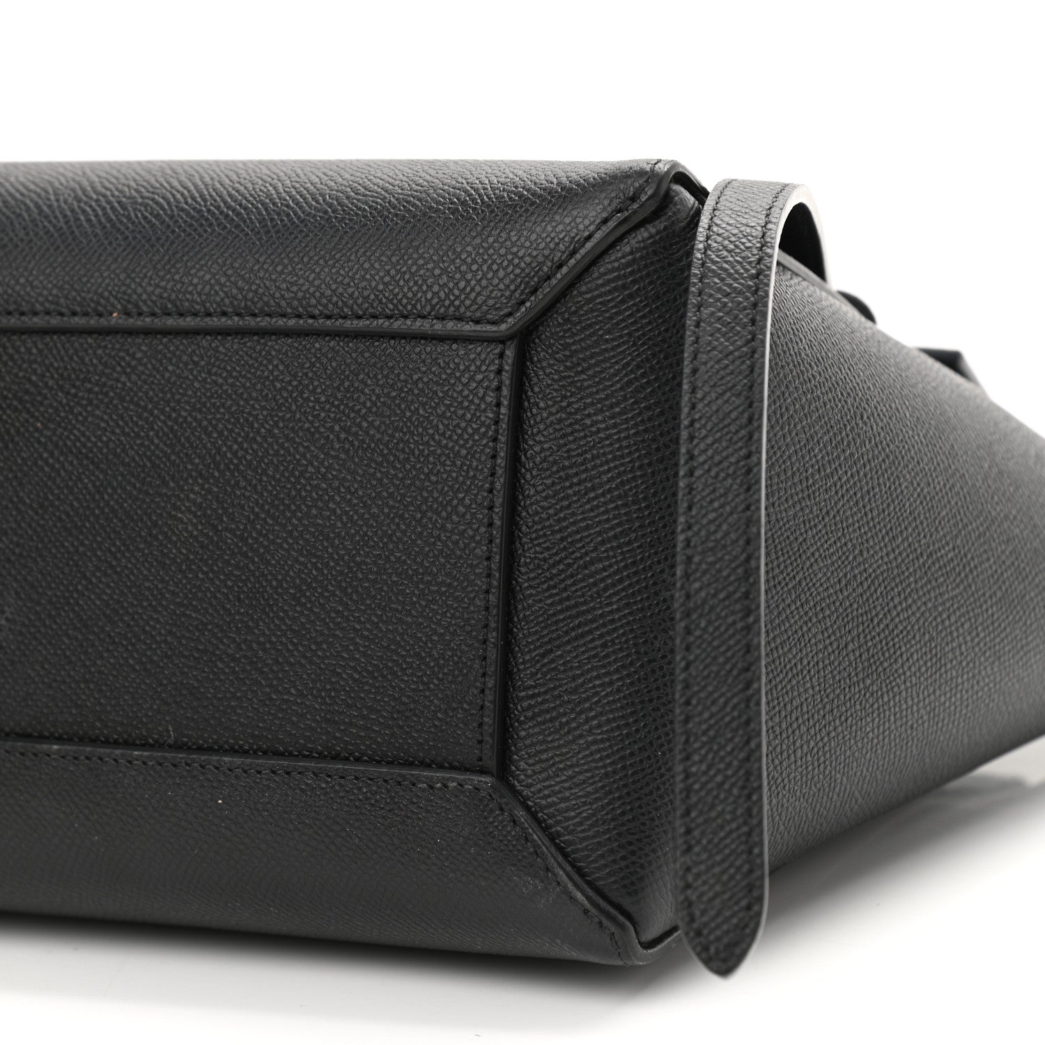 Celine Grained Calfskin Micro Belt Bag Black 11 of 12
