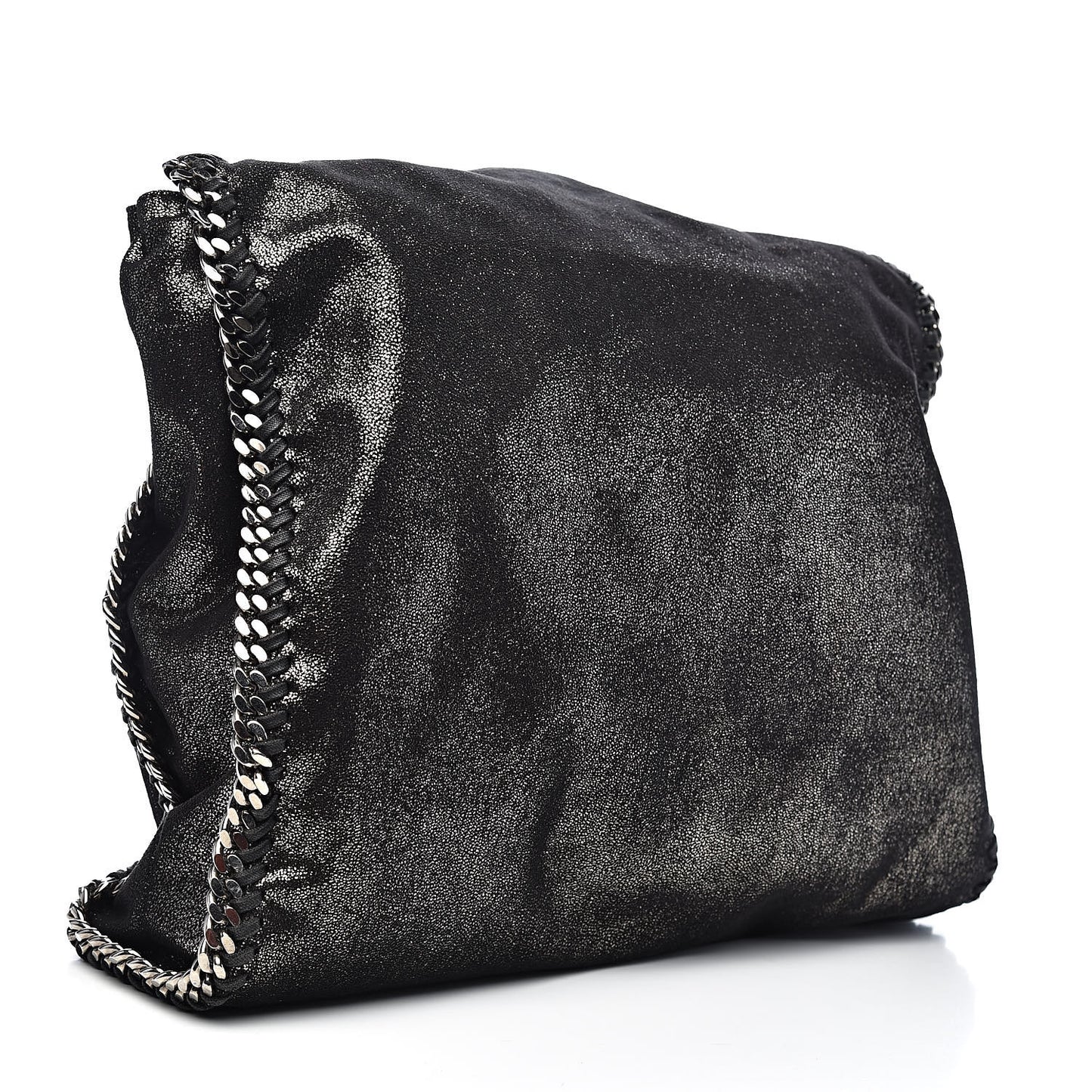 Shaggy Deer Big Falabella Tote Ruthenium