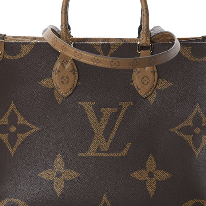 Louis Vuitton Reverse Monogram Giant Onthego MM 6 of 8