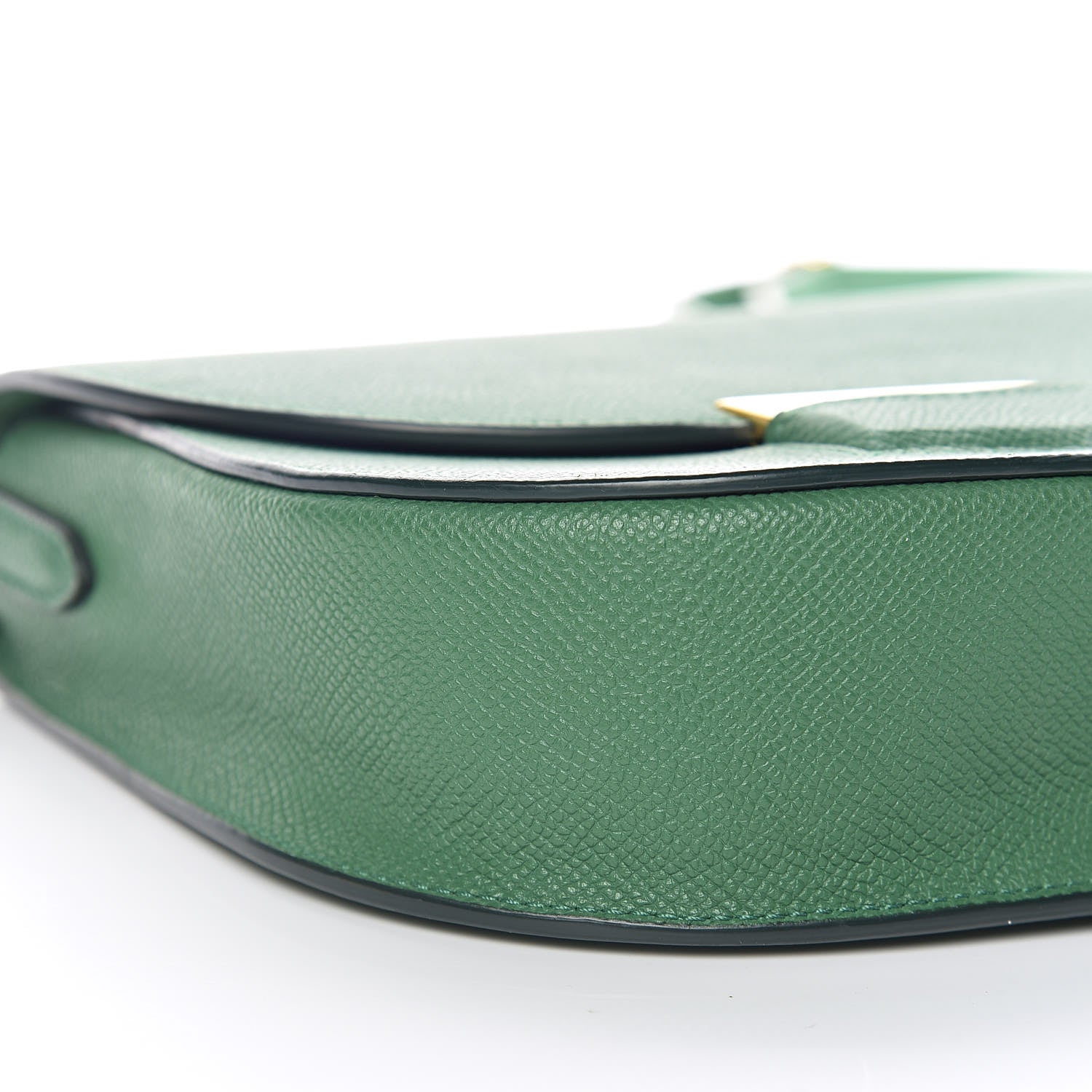 Celine Grained Calfskin Small Trotteur Light Forest 8 of 11