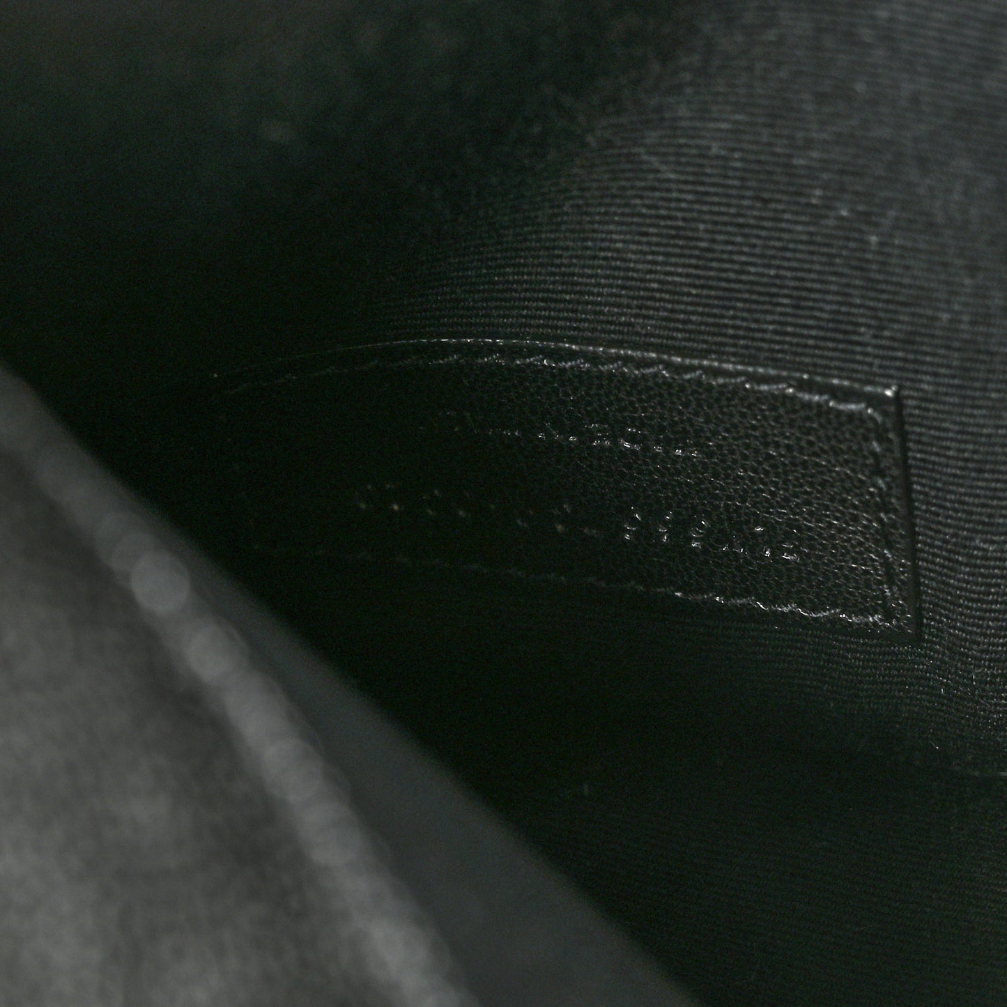Grain De Poudre Uptown Pouch Black
