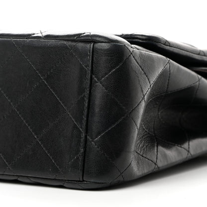 Chanel Lambskin Quilted Maxi Double Flap Black 10 of 22