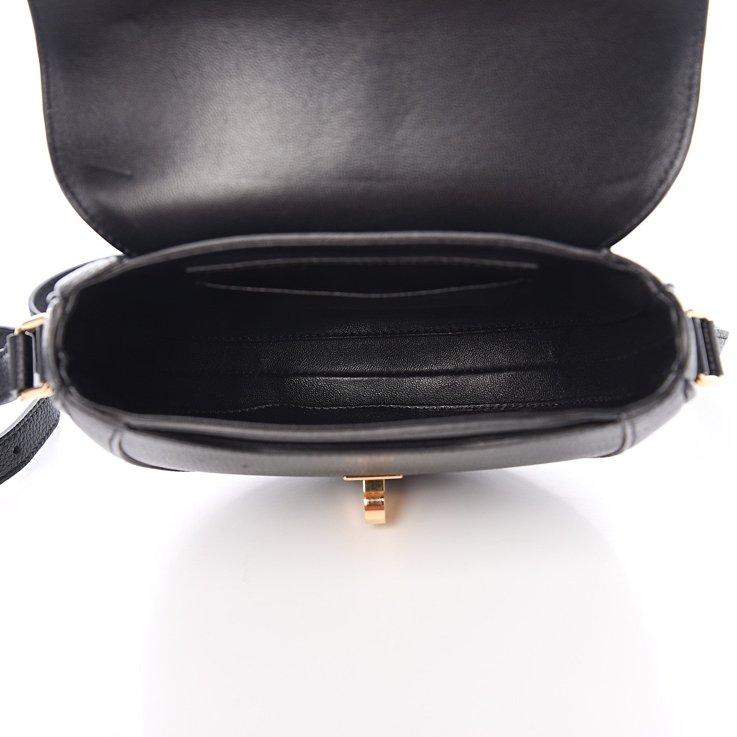 Celine Grained Calfskin Besace Small 16 Black 4 of 13