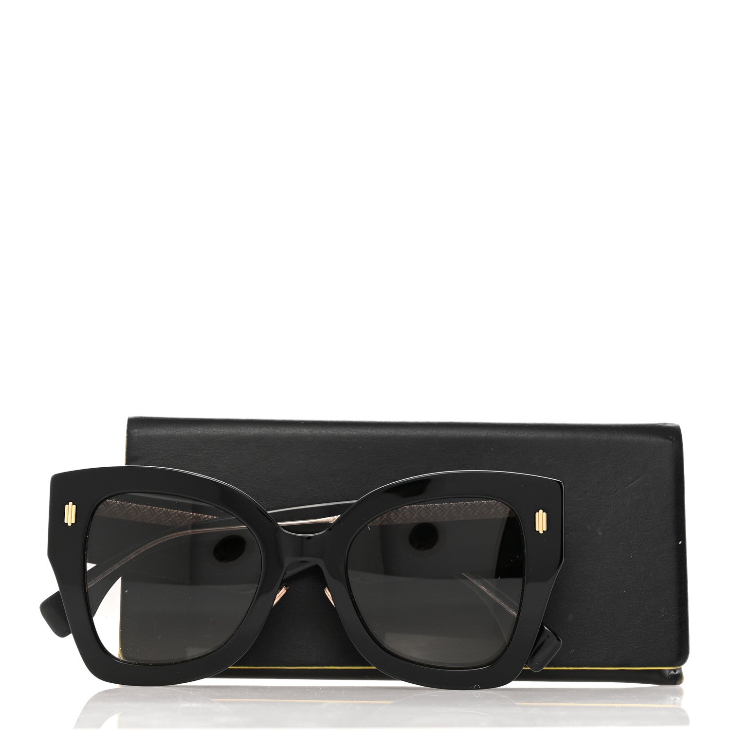Fendi Acetate FF 53mm Sunglasses 0434/G/S Black 7 of 7