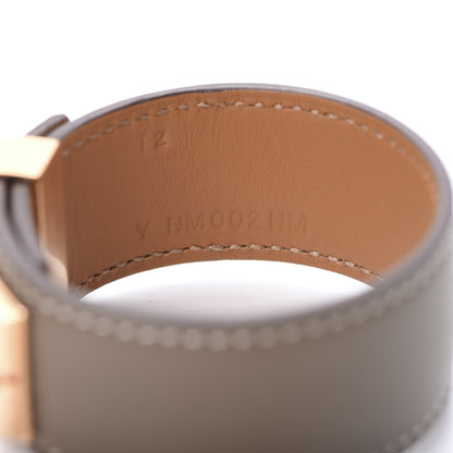 Hermes Swift Collier de Chien CDC 24 Bracelet T2 Etoupe 5 of 6