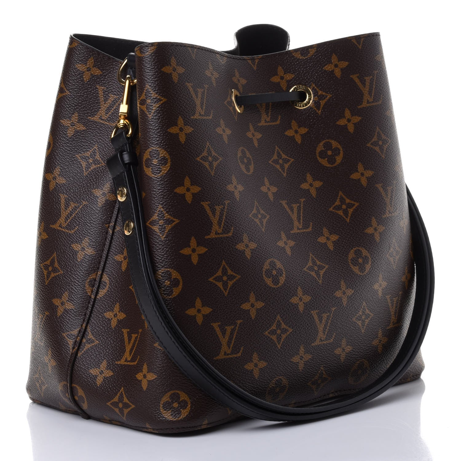 Louis Vuitton Monogram Neonoe MM Black 2 of 4