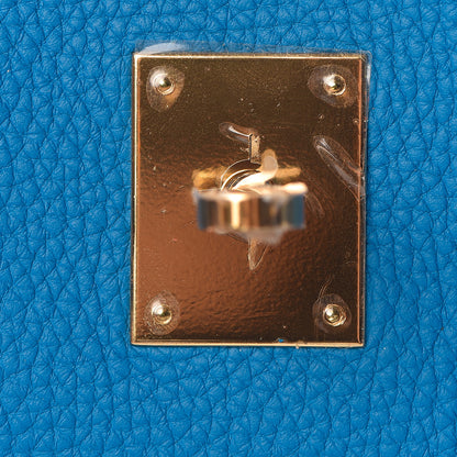 Hermes Togo Birkin 30 Bleu Zanzibar 22 of 37