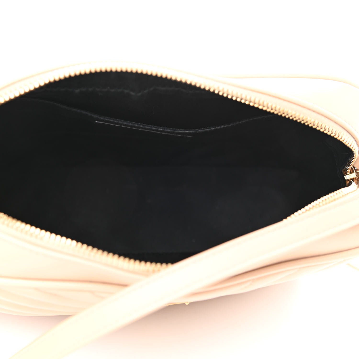 Saint Laurent Calfskin Matelasse Monogram Lou Camera Bag Nude Powder 5 of 10
