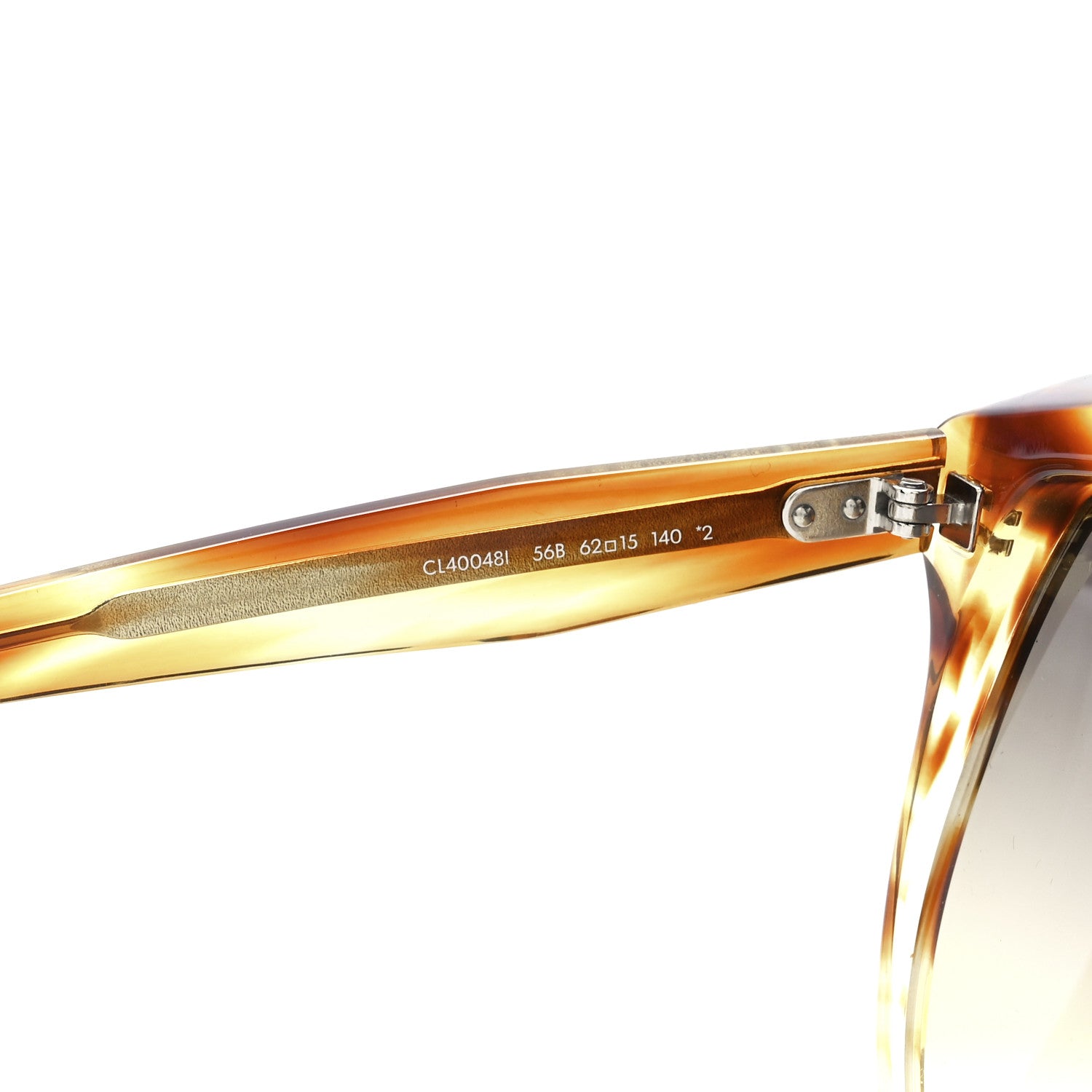 Celine Acetate Oversized Sunglasses CL400481 Havana Brown 5 of 7