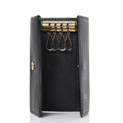 Louis Vuitton Epi Multicles 4 Key Holder Black 5 of 8
